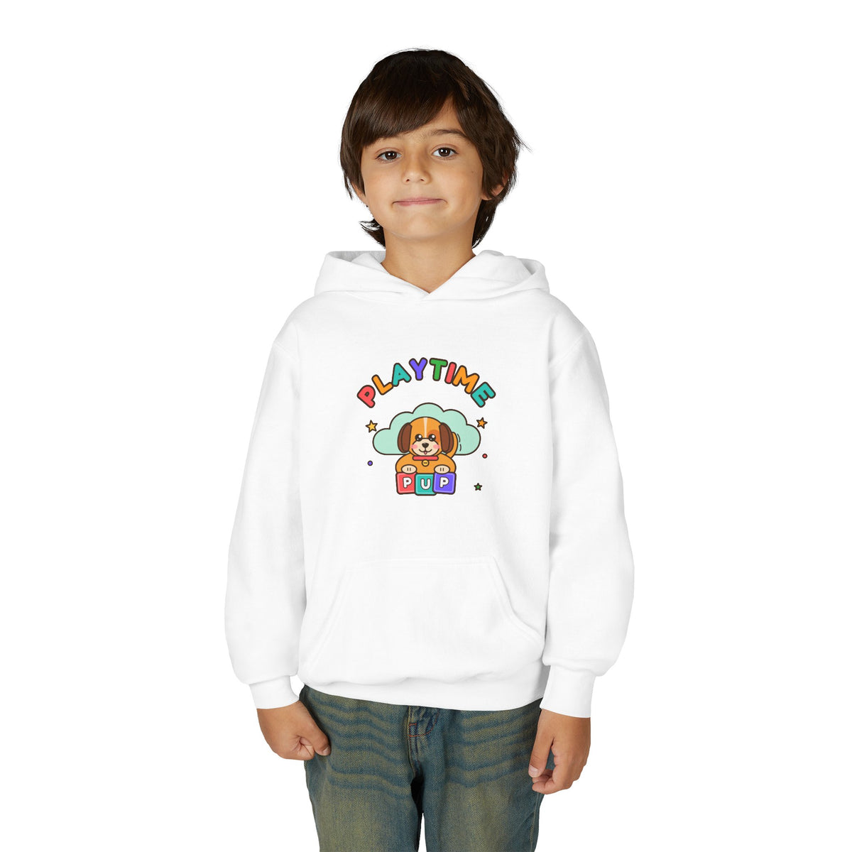 Playtime Pup Kids' Hoodie